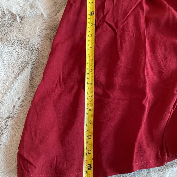 NWT Gorgeous Lovers + Friends burgundy off the shoulder mini dress. - Picture 6 of 8